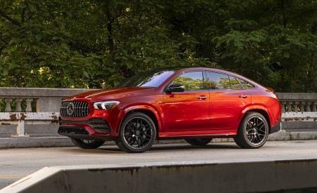 2021 Mercedes-AMG GLE 53 Coupe Front Three-Quarter Wallpapers 450x275 (54)