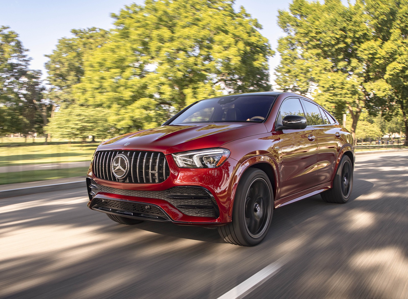Mercedes GLE Coupe Red 2021