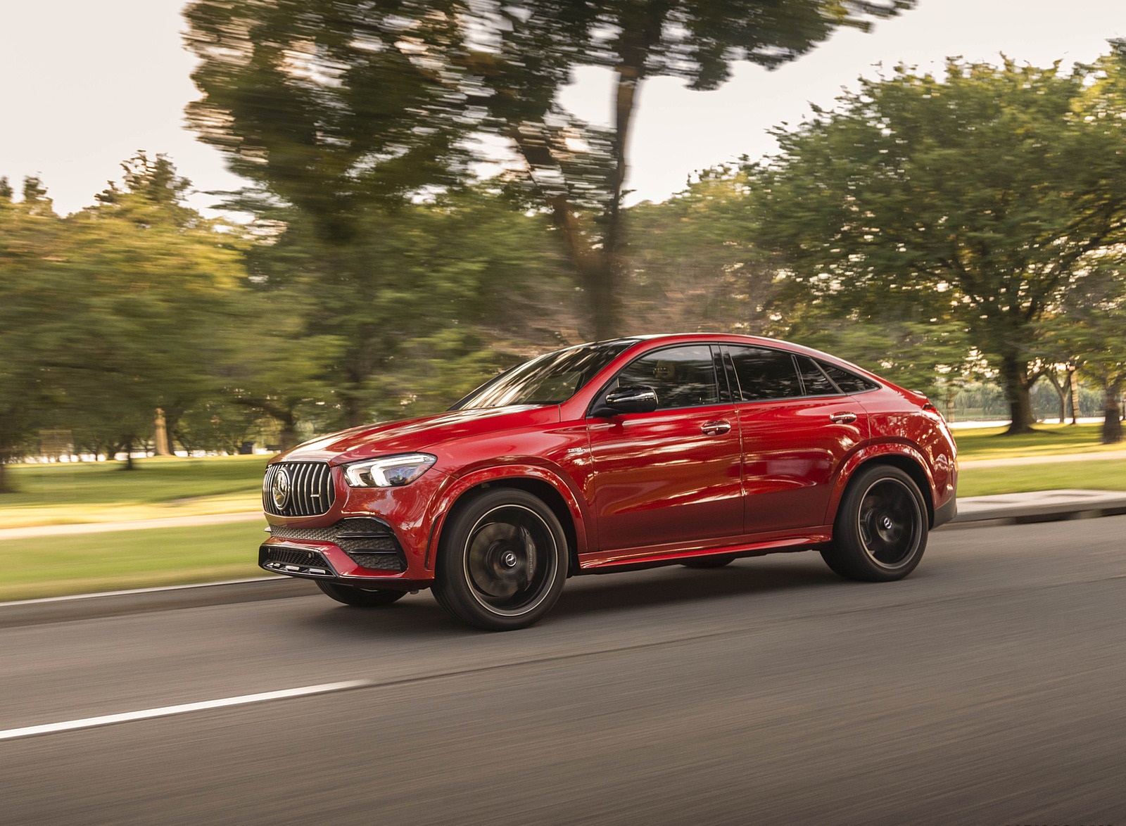 2021 Mercedes-AMG GLE 53 Coupe Front Three-Quarter Wallpapers (4)