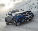2021 Mercedes-Benz GLE Coupe 400 d 4MATIC Coupe (Color: Brilliant Blue Metallic) Front Three-Quarter Wallpapers 150x120 (1)
