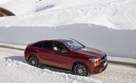 2021 Mercedes-Benz GLE Coupe 400 d 4MATIC Coupe (Color: Designo Hyacinth Red Metallic) Front Wallpapers 450x275 (18)