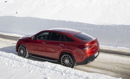 2021 Mercedes-Benz GLE Coupe 400 d 4MATIC Coupe (Color: Designo Hyacinth Red Metallic) Rear Bumper Wallpapers 450x275 (19)