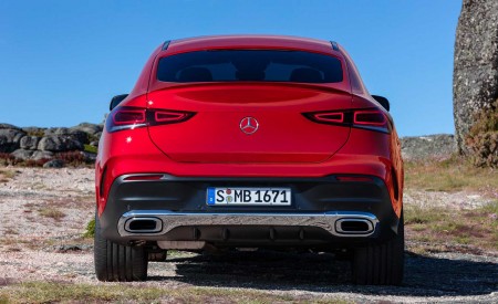 2021 Mercedes-Benz GLE Coupe (Color: Designo Hyacinth Red Metallic) Rear Wallpapers 450x275 (43)