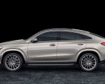 2021 Mercedes-Benz GLE Coupe (Color: Moyave Silver) Side Wallpapers 150x120