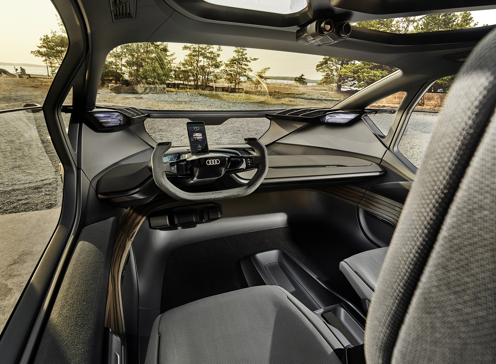 2019 Audi AI-TRAIL quattro Concept Interior Cockpit Wallpapers #30 of 40