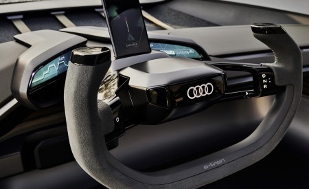 2019 Audi AI-TRAIL quattro Concept Interior Steering Wheel Wallpapers 450x275 (31)