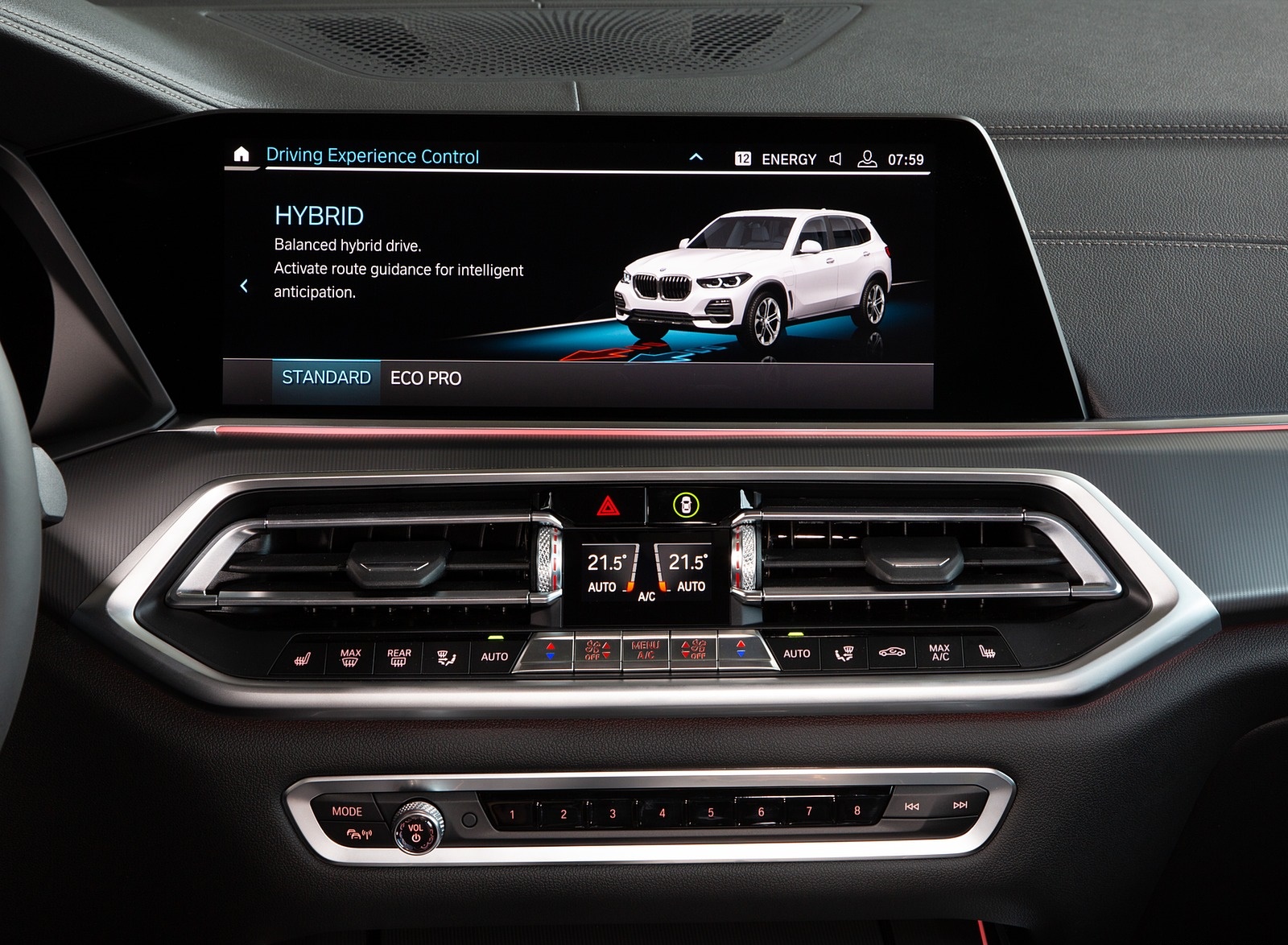 2019 BMW X5 xDrive45e iPerformance Central Console Wallpapers #67 of 113