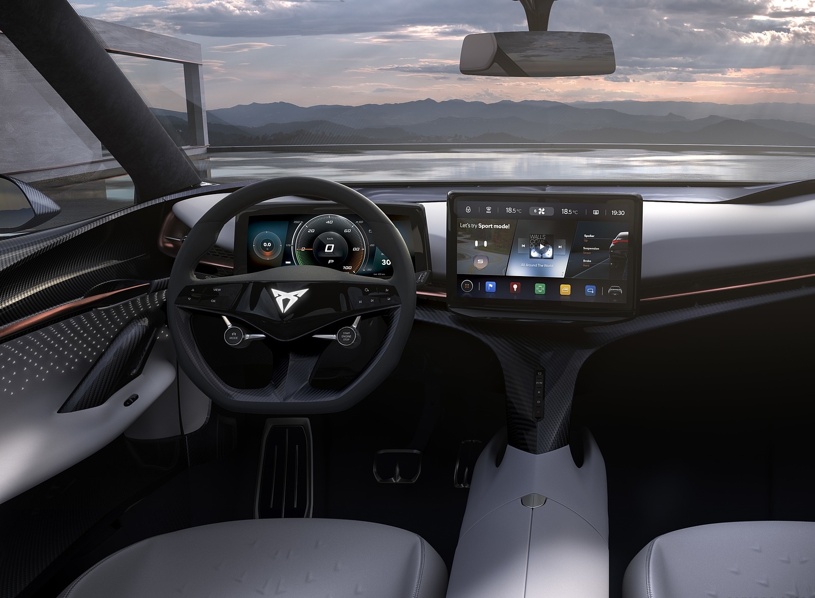 2019 CUPRA Tavascan EV Concept Interior Cockpit Wallpapers #13 of 14