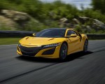 2020 Acura NSX (Color: Indy Yellow Pearl) Front Three-Quarter Wallpapers 150x120