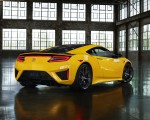 2020 Acura NSX (Color: Indy Yellow Pearl) Rear Three-Quarter Wallpapers 150x120