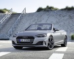 2020 Audi A5 Cabriolet (Color: Florett Silver) Front Three-Quarter Wallpapers 150x120