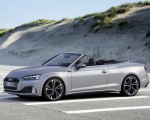 2020 Audi A5 Cabriolet (Color: Florett Silver) Front Three-Quarter Wallpapers 150x120