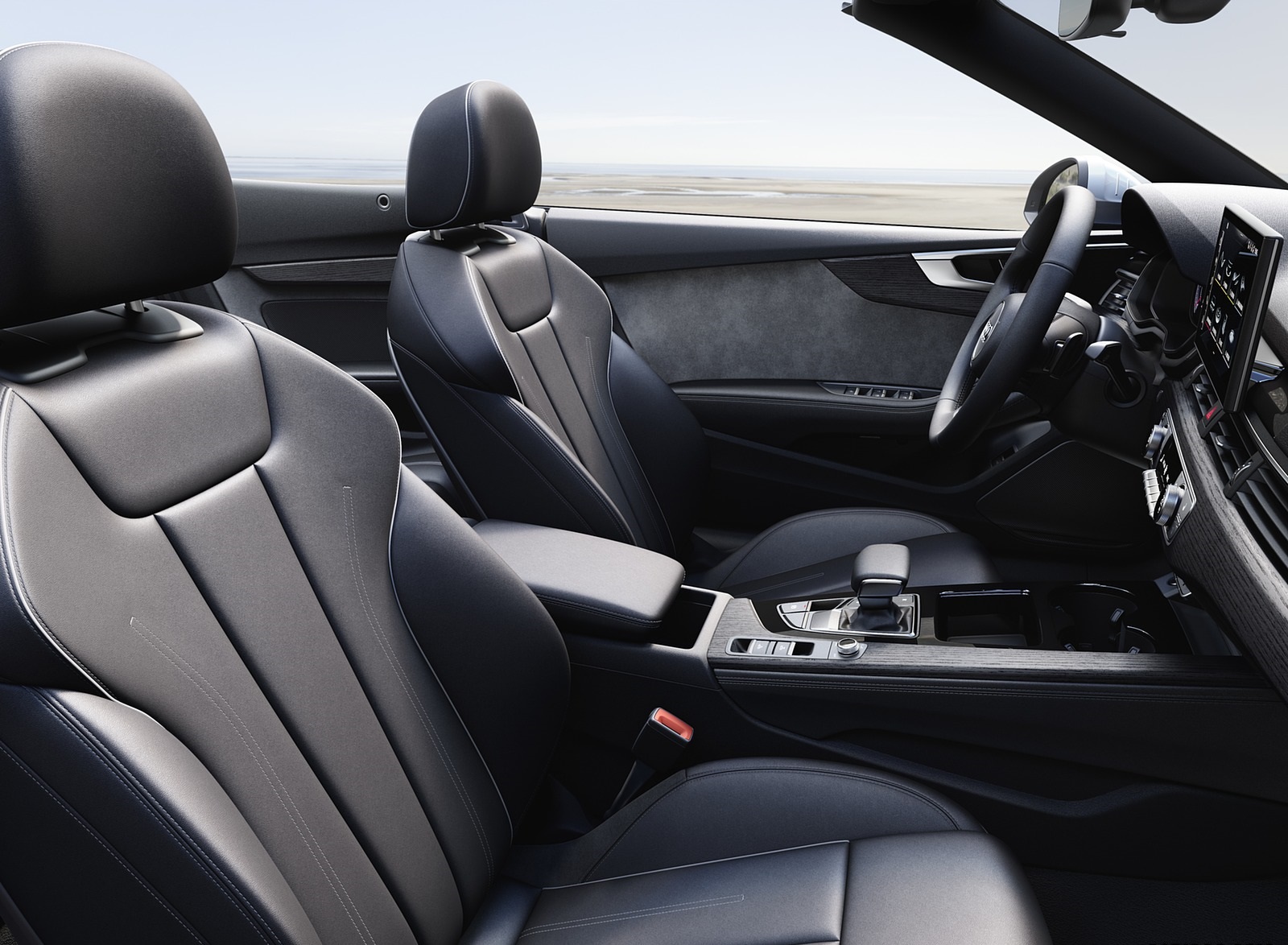 2020 Audi A5 Cabriolet Interior Front Seats Wallpapers #16 of 29