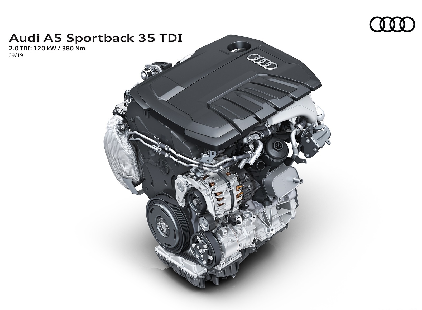 2020 Audi A5 Sportback 2.0 TDI: 120 kW / 380 Nm Engine Wallpapers #30 of 31