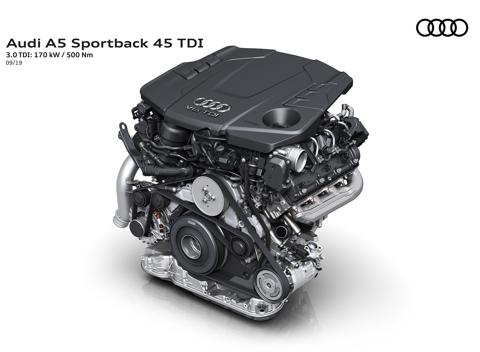 2020 Audi A5 Sportback 3.0 TDI: 170 kW / 500 Nm Engine Wallpapers #27 of 31