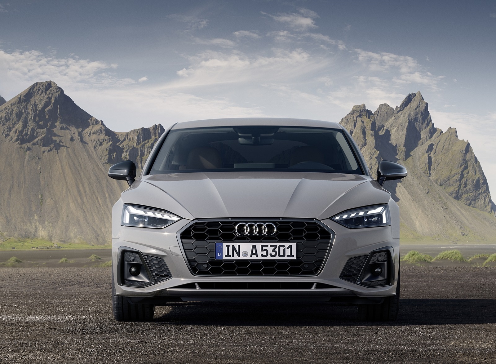 2020 Audi A5 Sportback (Color: Quantum Gray) Front Wallpapers (8)