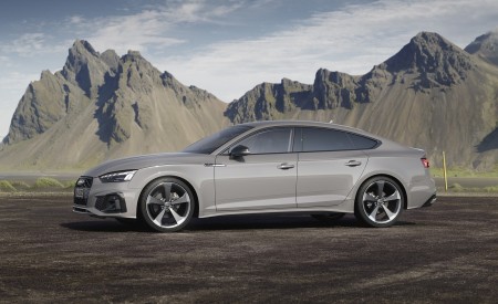 2020 Audi A5 Sportback (Color: Quantum Gray) Side Wallpapers 450x275 (12)