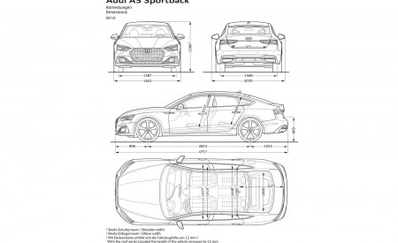 2020 Audi A5 Sportback Dimensions Wallpapers 450x275 (31)