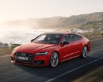 2020 Audi A7 Sportback 55 TFSI e quattro (Plug-In Hybrid Color: Tango Red) Front Three-Quarter Wallpapers 150x120 (59)