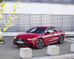 2020 Audi A7 Sportback 55 TFSI e quattro Plug-In Hybrid (Color: Tango Red) Front Three-Quarter Wallpapers 150x120