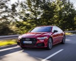 2020 Audi A7 Sportback 55 TFSI e quattro Plug-In Hybrid (Color: Tango Red) Front Three-Quarter Wallpapers 150x120 (14)