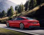 2020 Audi A7 Sportback 55 TFSI e quattro (Plug-In Hybrid Color: Tango Red) Rear Three-Quarter Wallpapers 150x120 (62)