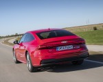 2020 Audi A7 Sportback 55 TFSI e quattro Plug-In Hybrid (Color: Tango Red) Rear Wallpapers 150x120