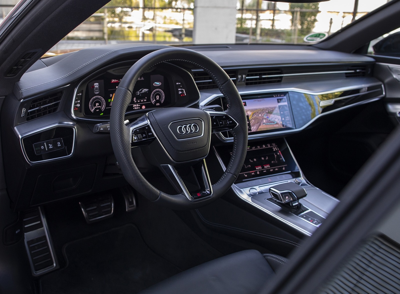 2020 Audi A7 Sportback 55 Tfsi E Quattro Plug In Hybrid Interior Wallpapers 50 Newcarcars