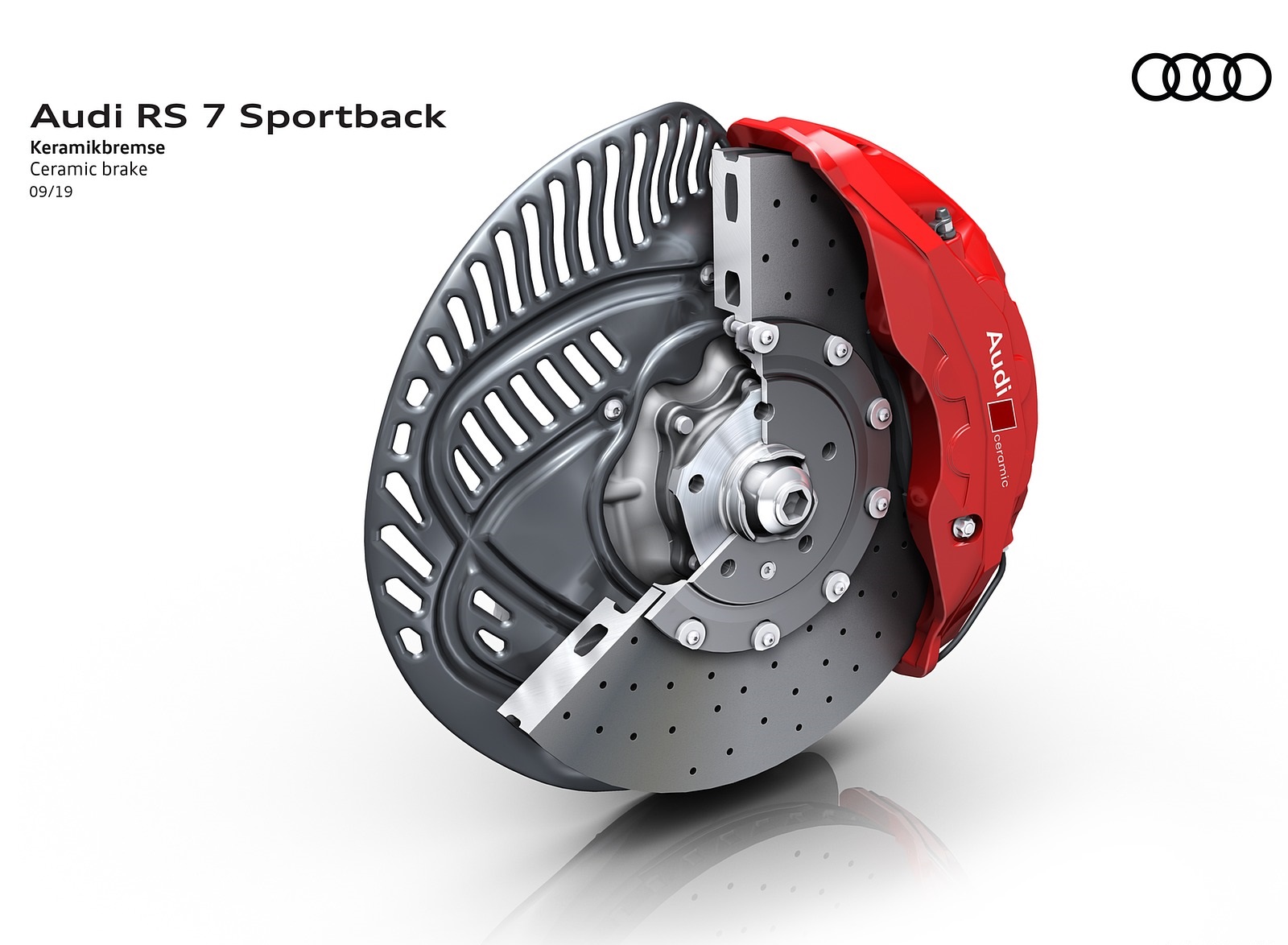 2020 Audi RS 7 Sportback Ceramic brake Wallpapers #99 of 99