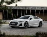 2020 Audi RS 7 Sportback (Color: Glacier White) Front Three-Quarter Wallpapers 150x120