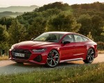 2020 Audi RS 7 Sportback (Color: Tango Red) Front Three-Quarter Wallpapers 150x120