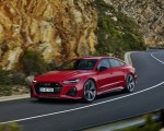 2020 Audi RS 7 Sportback (Color: Tango Red) Front Three-Quarter Wallpapers 150x120