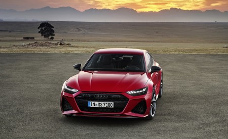 2020 Audi RS 7 Sportback (Color: Tango Red) Front Wallpapers 450x275 (41)