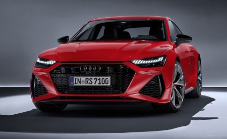 2020 Audi RS 7 Sportback (Color: Tango Red) Front Wallpapers 450x275 (64)