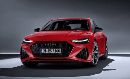 2020 Audi RS 7 Sportback (Color: Tango Red) Front Wallpapers 450x275 (65)