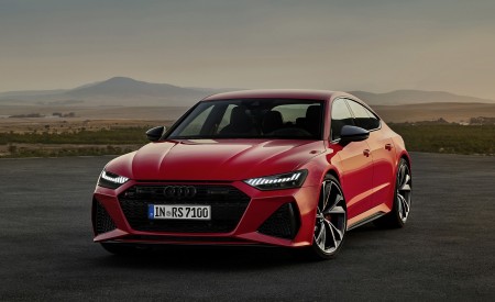 2020 Audi RS 7 Sportback (Color: Tango Red) Front Wallpapers 450x275 (43)