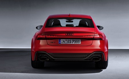 2020 Audi RS 7 Sportback (Color: Tango Red) Rear Wallpapers 450x275 (66)
