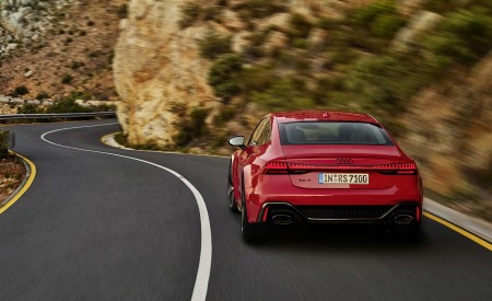 2020 Audi RS 7 Sportback (Color: Tango Red) Rear Wallpapers 450x275 (11)