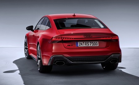 2020 Audi RS 7 Sportback (Color: Tango Red) Rear Wallpapers 450x275 (67)