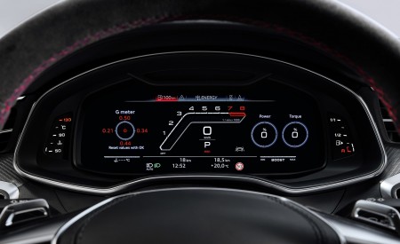 2020 Audi RS 7 Sportback Digital Instrument Cluster Wallpapers 450x275 (77)