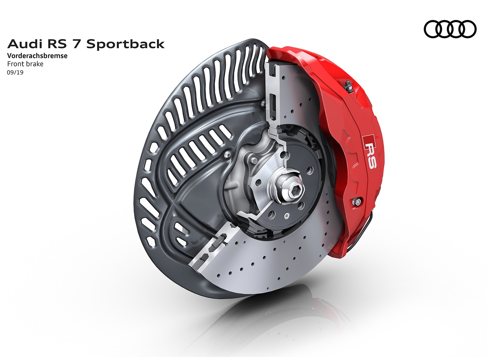 2020 Audi RS 7 Sportback Front brake Wallpapers #92 of 99