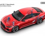 2020 Audi RS 7 Sportback Suspension with adaptive air suspension Wallpapers 150x120