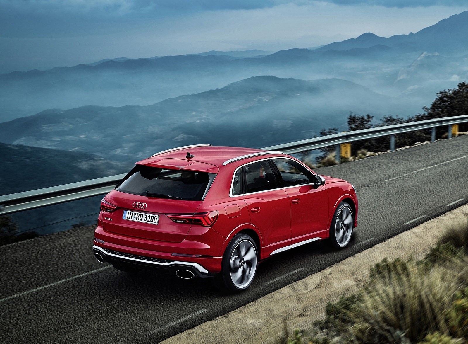 2020 Audi RS Q3 (Color: Tango Red) Rear Three-Quarter Wallpapers #55 of 116