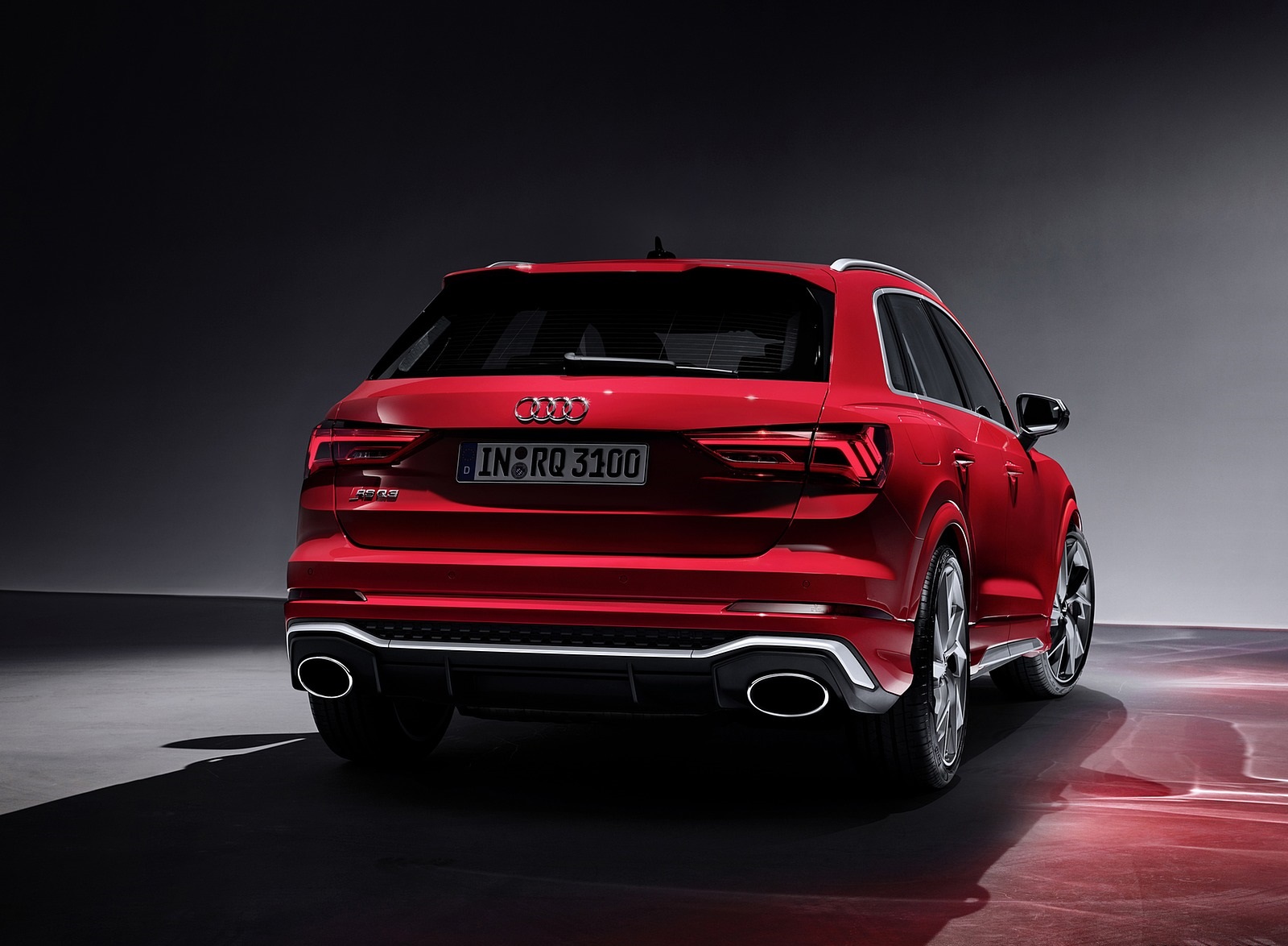 2020 Audi RS Q3 (Color: Tango Red) Rear Wallpapers #75 of 116