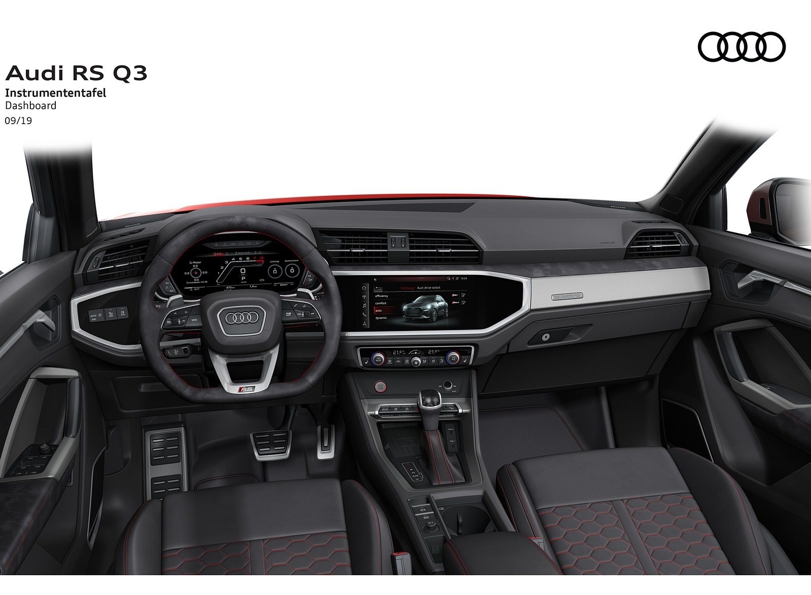 2020 Audi RS Q3 Dashboard Wallpapers #105 of 116
