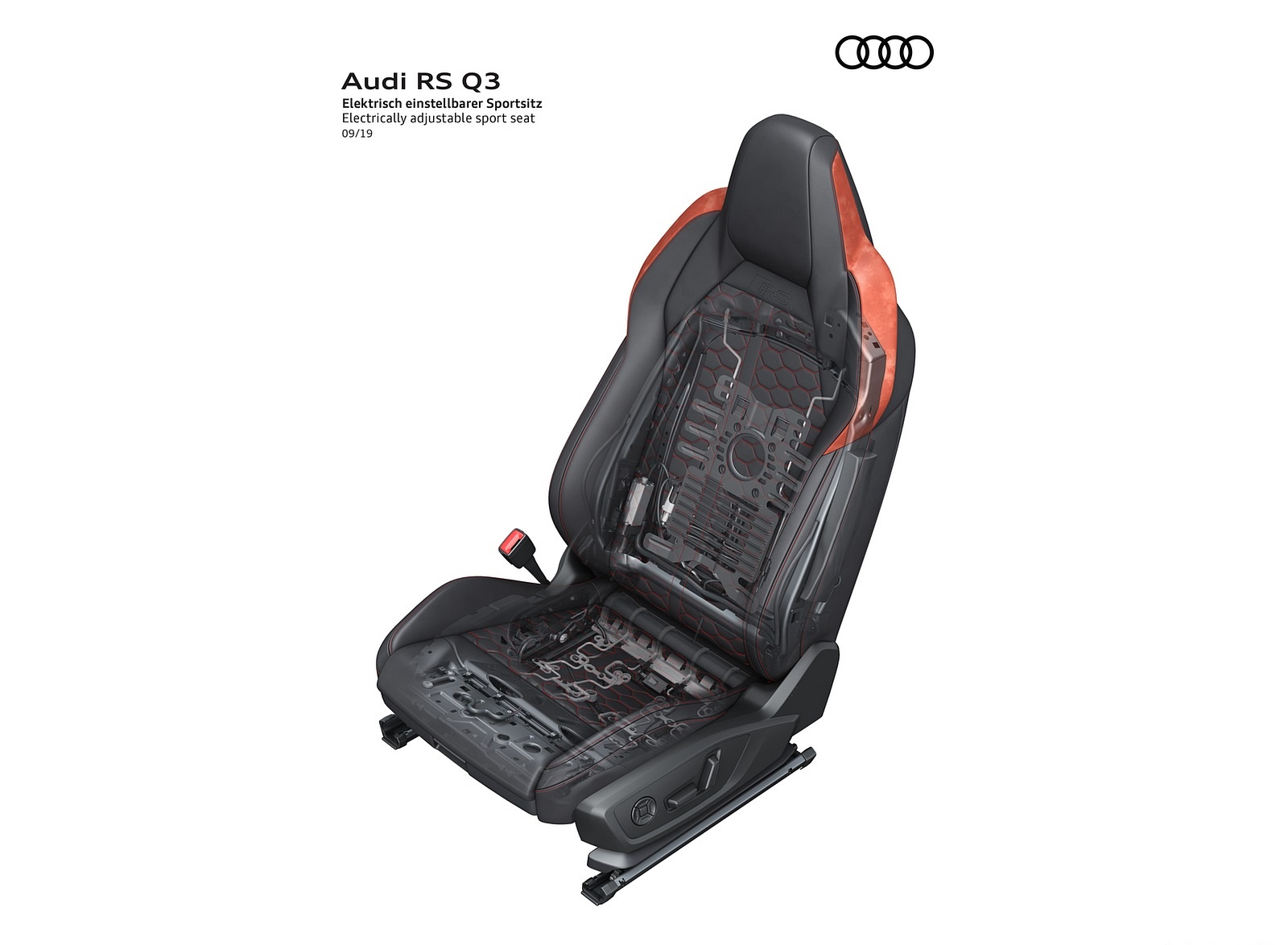 2020 Audi RS Q3 Electrically adjustable sport seat- Wallpapers #104 of 116