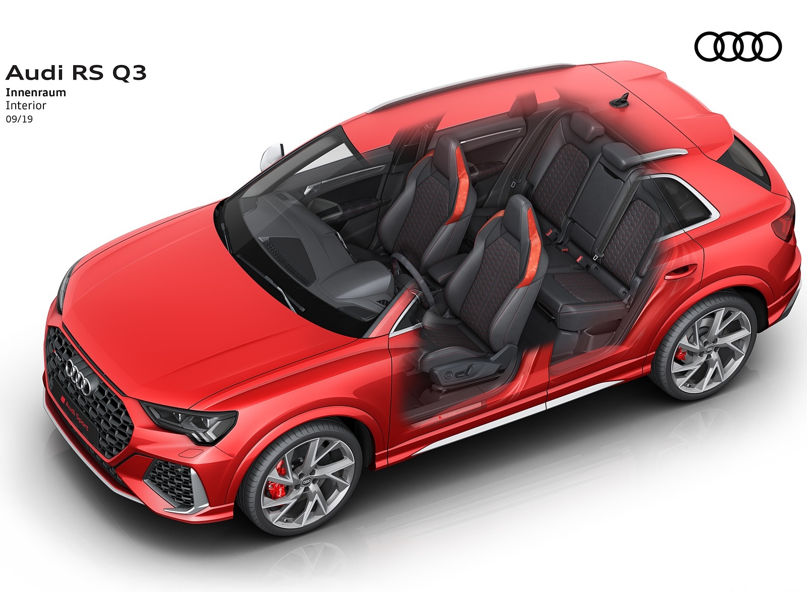 2020 Audi RS Q3 Interior Wallpapers #94 of 116