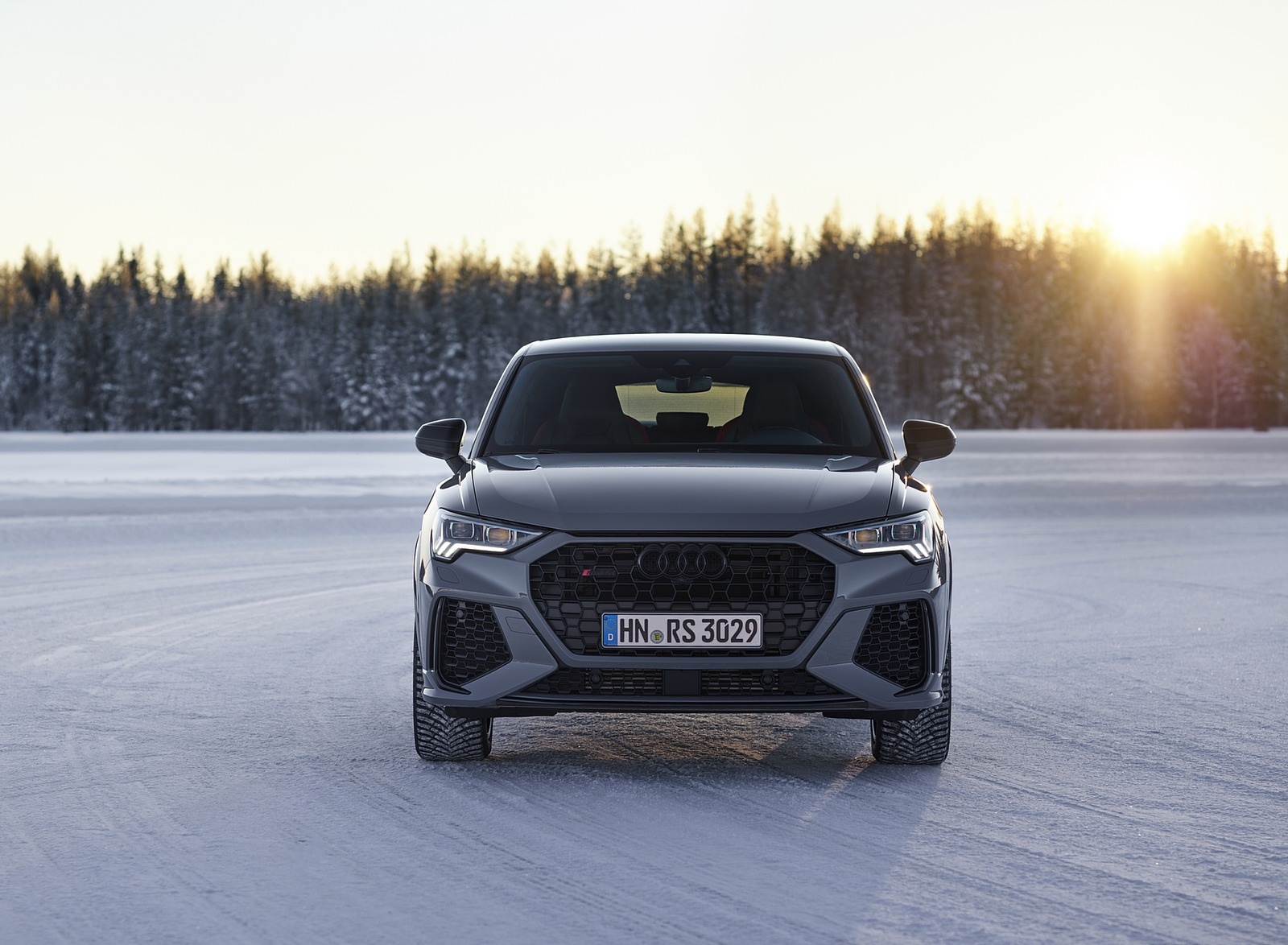 2020 Audi RS Q3 Sportback (Color Nardo Gray) Front Wallpapers (47