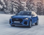 2020 Audi RS Q3 Sportback (Color: Turbo Blue) Front Three-Quarter Wallpapers 150x120