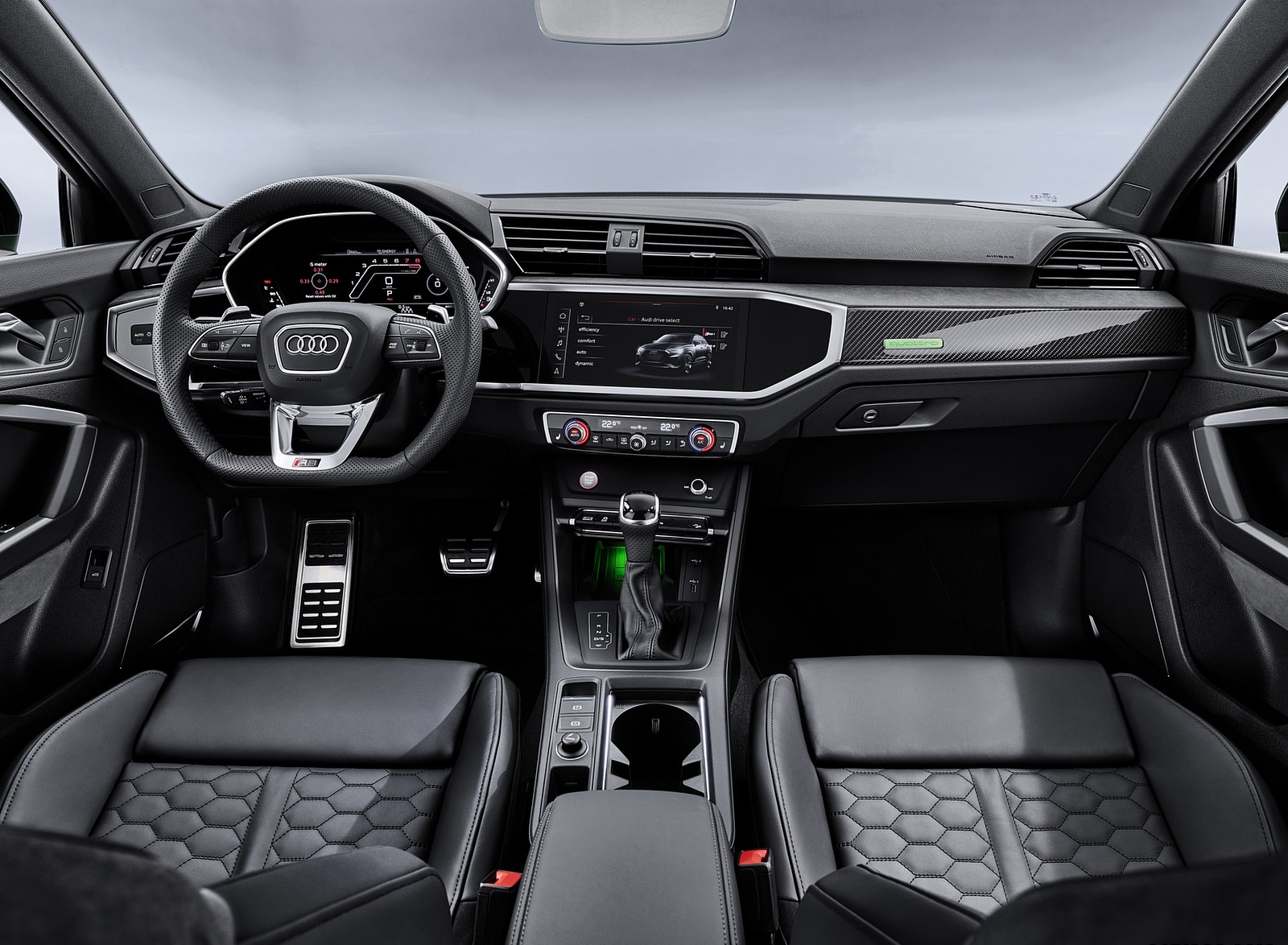 2020 Audi RS Q3 Sportback Interior Cockpit Wallpapers #103 of 127